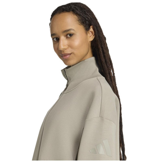 Adidas Γυναικείο φούτερ Soft Lux Quarter-Zip Adidas Γυναικείο φούτερ Soft Lux Quarter-Zip